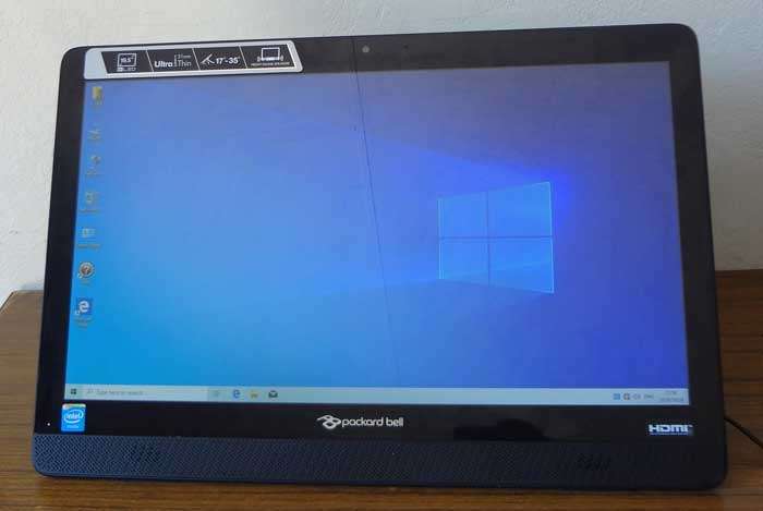 [BARGAIN] PACKARD BELL S3320 ALL-IN-ONE PC, 500GB HD, 8GB RAM, 19.5 INCH,  WIN 10 HOME SL, DVD RW