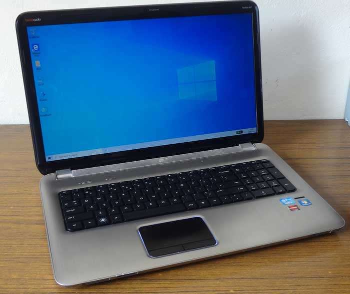 [BARGAIN] HP PAVILION DV7, CORE i7, 500GB HD, 8GB RAM, AMD GRAPHICS, 17.3 INCH,  WIN 10 HOME, BD ROM