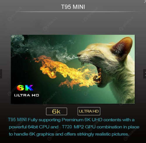 T95 SMART TV BOX, 6K UHD, 2GB,16GB ANDROID 9.0 - NETFLIX, YOUTUBE, SHOWMAX ETC.