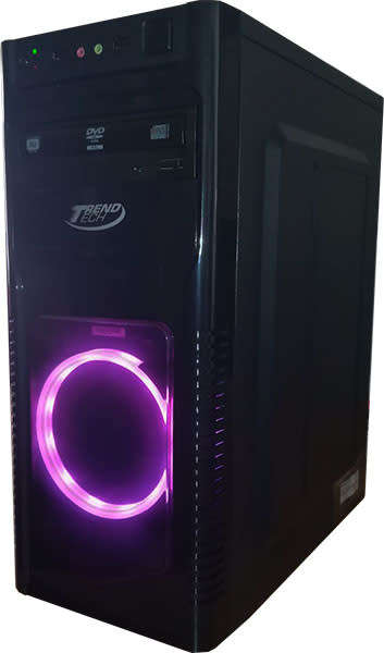 STYLISH DESKTOP PC CORE i7, 8GB RAM, 2TB HD, DVD-RW,  WIN 10 PRO, ETC