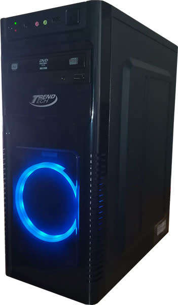 STYLISH DESKTOP PC CORE i7, 8GB RAM, 2TB HD, DVD-RW,  WIN 10 PRO, ETC