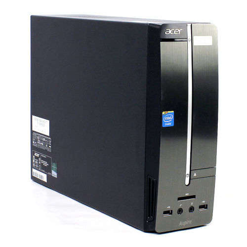ACER ASPIRE DESKTOP PC 4TH GEN, 4GB RAM, 500GB HD, HDMI, MEMORY CARD READER, USB, WIN 10 HOME SL, ET