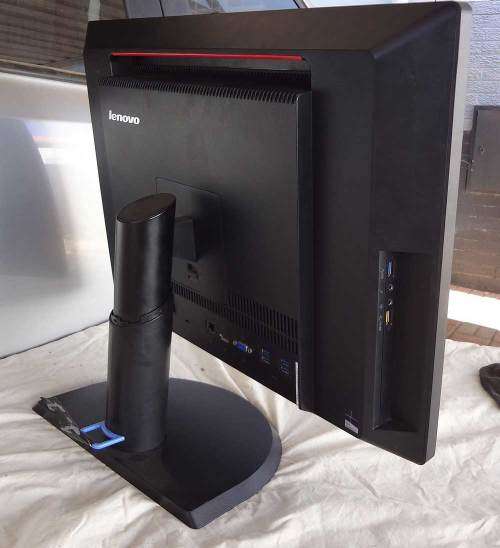 Lenovo all-in-one 23` inch, core i5, 8gb ram, 500gb hd, wifi, dvd-rw, cam, win 10 pro, etc