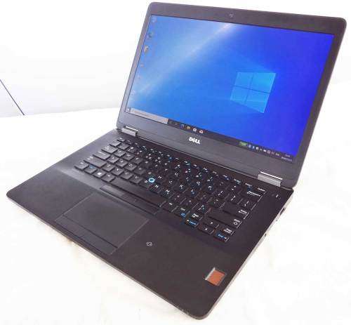DELL E7470, 6TH GEN CORE i7, 256GB SSD HD, 8GB RAM, WIFI, CAM, 14.1, WIN 10 PRO, ETC