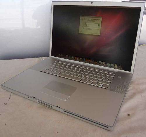 Macbook pro A1212, Intel Core 2DUO CPU, 160GB HD, 2GB RAM, WIFI, CAM, 15,  DVi, ETC