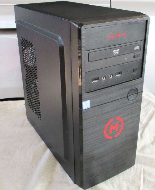 Stylish desktop pc intel core i3, 8gb ram, 2tb , dvd-rw,  win 10 pro,etc