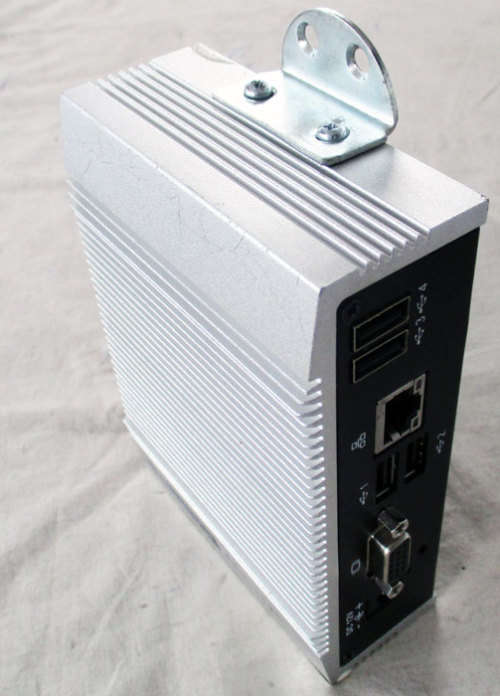 Advantech ARK-1120, mini deskto pc, intel atom cpu  N455, 2gb ram, 64gb ssd, win 10 pro,etc