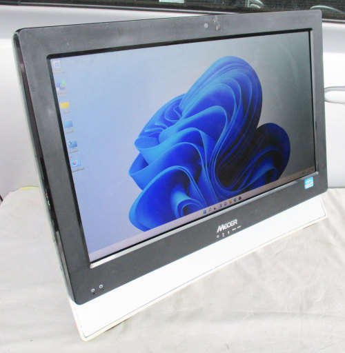 Mecer  all-in-one 23 inch, intel core i5, 8gb ram, 500gb hd,wifi, dvd-rw,cam, win 11 pro, etc