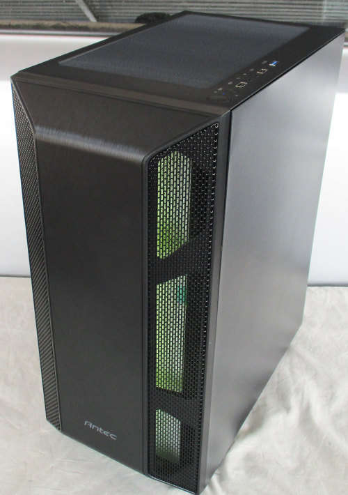 FIRESALE stylish desktop pc, 4th gen, core i7, 8gb ram, 256gb ssd, antec led case, win 11 pro, etc