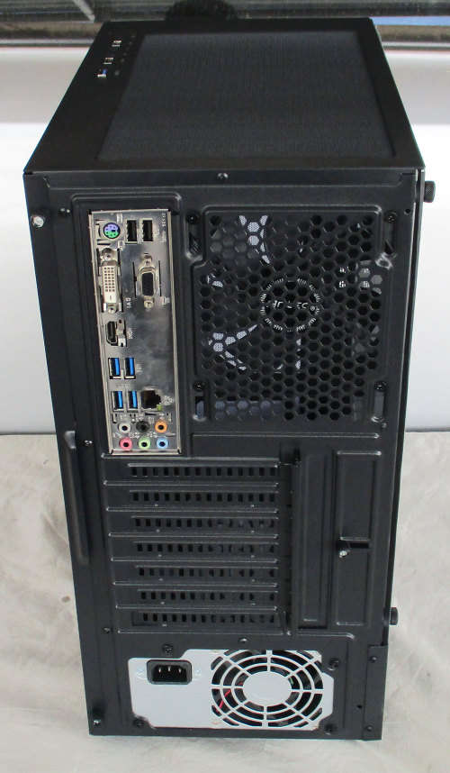 FIRESALE stylish desktop pc, 4th gen, core i7, 8gb ram, 256gb ssd, antec led case, win 11 pro, etc