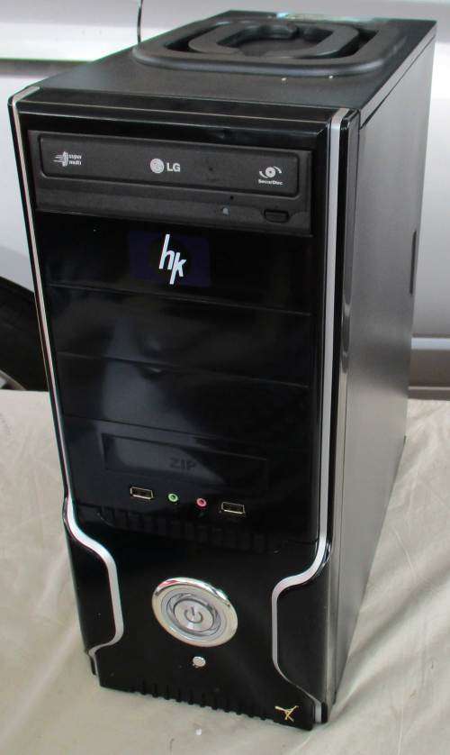 desktop pc, intel core i5 cpu , 8gb ram, 500gb hd, dvdrom, win 11 pro, etc