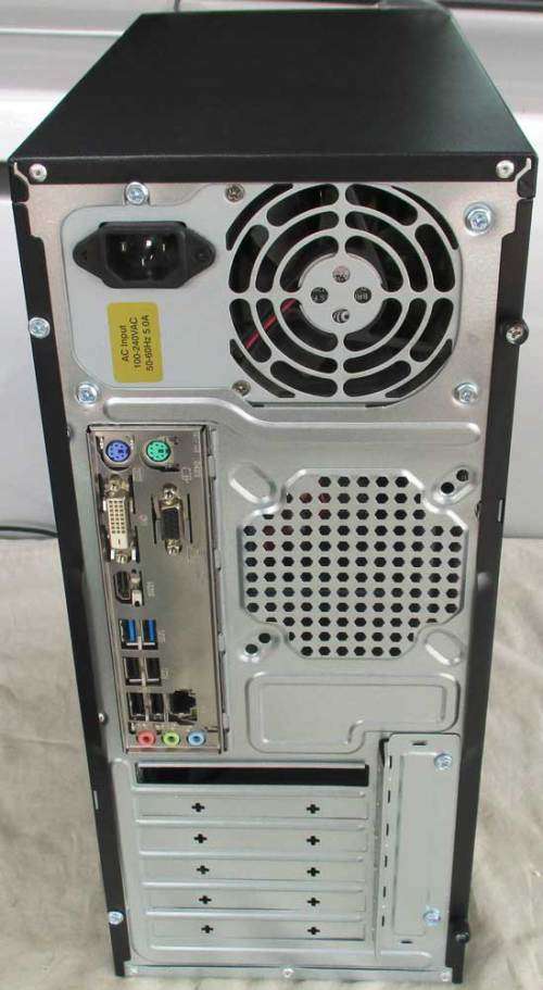 desktop pc, 6th gen intel core i5, 8gb ram, 80gb ssd + 500gb hd, dvdrom, win 10 pro, etc