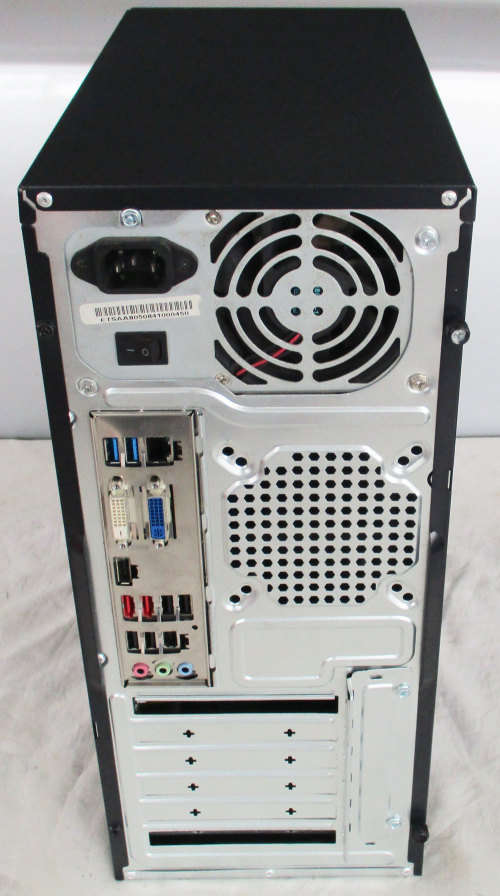 FIRESALE Stylish desktop pc with rgb fan, intel core i5, 8gb ram, 640gb hd, dvdrw, win 11 pro, etc