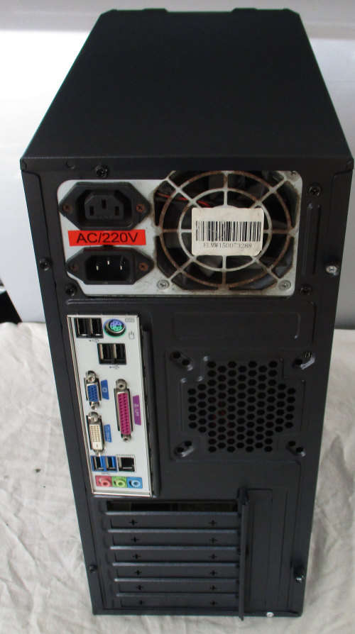 FIRESALE Stylish desktop pc, intel core i5, 8gb ram, 500gb hd, dvdrw, vga, dvi, win 11 pro,etc