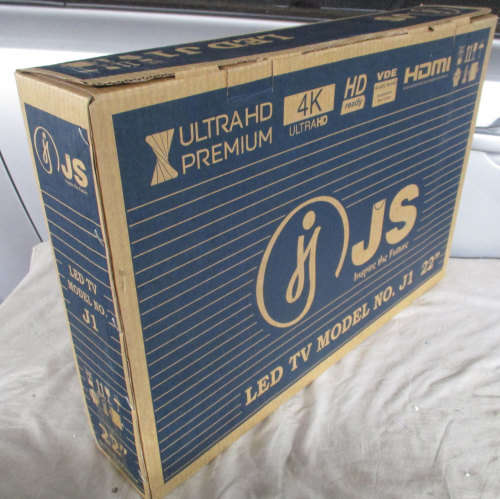 JS LED TV, Model J1, 17.5`, HDMI, VGA, RF, AV, USB 2.0, PC audio input
