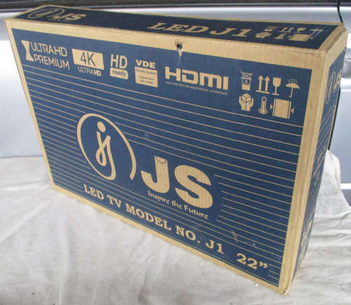JS LED TV, Model J1, 17.5`, HDMI, VGA, RF, AV, USB 2.0, PC audio input