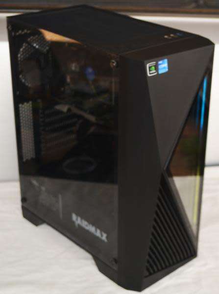 gaming pc with argb,  9th gen, intel core i5, 16gb ram, 256gb ssd and 1tb hd, Win 11 pro, etc