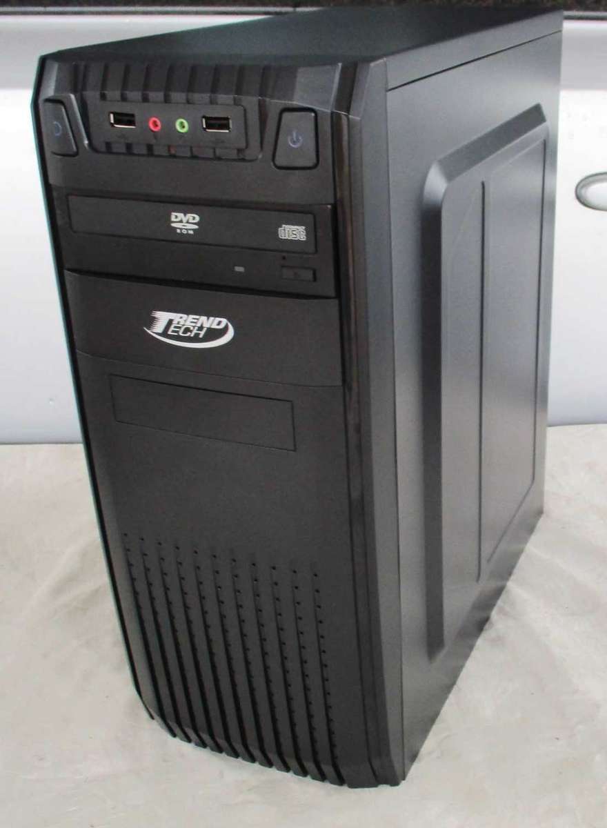 stylish desktop pc, intel core i5, 8gb ram, 1tb hd, dvdrw, vga, dvi, win 11 pro, etc