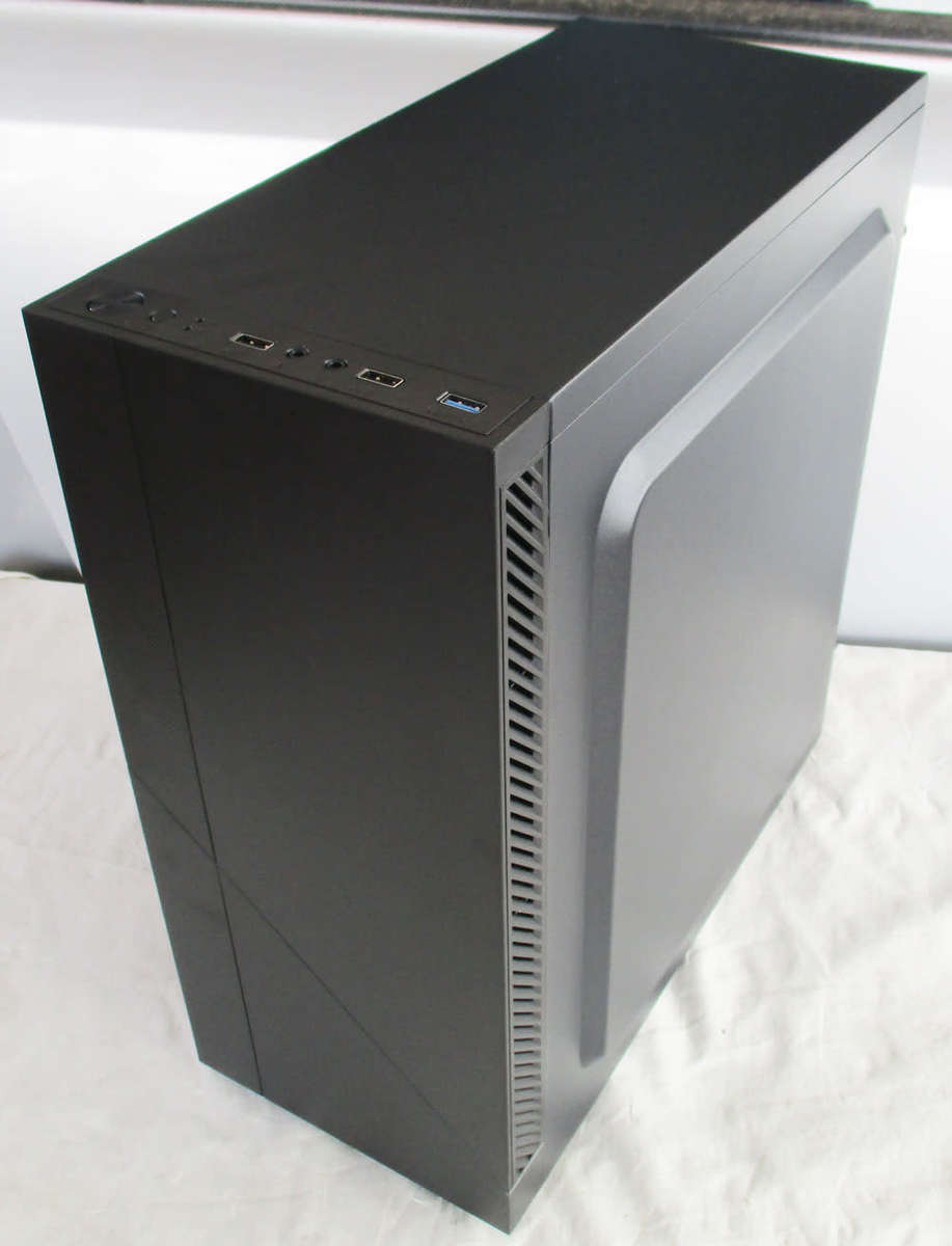 stylish desktop pc, intel core i3, 6gb ram, 500gb hd, dvdrw, vga, win 11 pro, etc