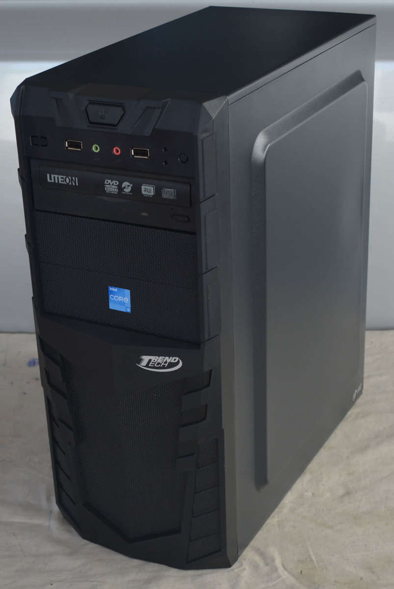 stylish desktop pc, intel core i5, 8gb ram, 750gb hd, dvd, vga, win 11, 64 bit, etc