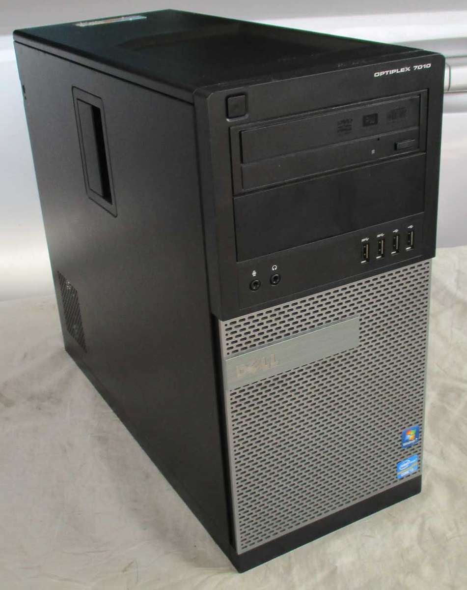 dell optiplex 7010, desktop pc, intel core i3, 8gb ram, 500gb hd, vga, dvdrw, win 11 pro, etc
