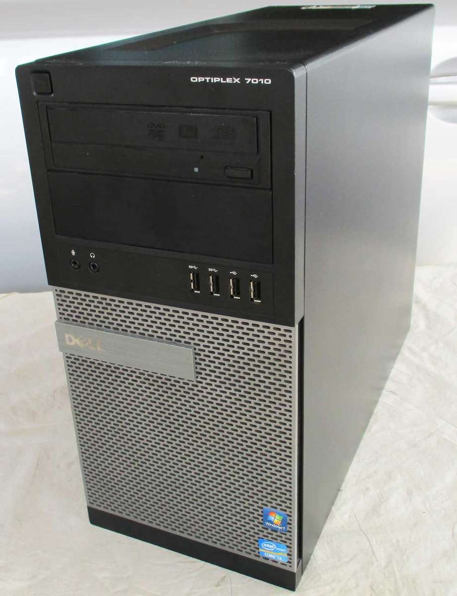 dell optiplex 7010, desktop pc, intel core i3, 8gb ram, 500gb hd, vga, dvdrw, win 11 pro, etc