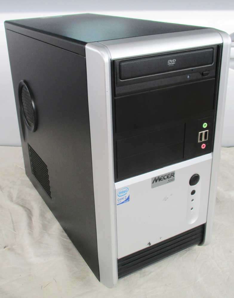 desktop pc,  Intel core 2 duo cpu e84003, 4gb ram, 320gb hd, ati radeon, dvdrom, win 11 pro, etc