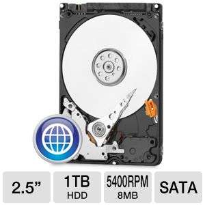 WESTERN DIGITAL 1TB {{{1000GB}}} 2.5" LAPTOP SATA INTERNAL HARD DRIVE (BRAND NEW)