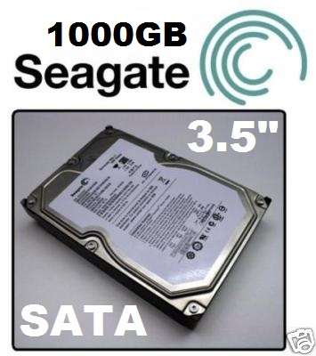 SEAGATE 1TB *1000GB* BARRACUDA LP FASTEST 3.5" SATA INTERNAL HARD DRIVE