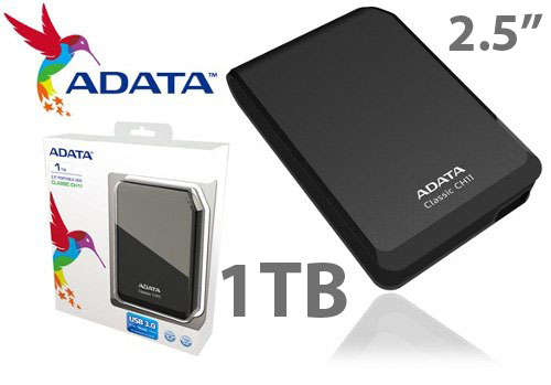 ADATA Classic 1TB 2.5" USB 3.0 External Hard Drive (Brand New)