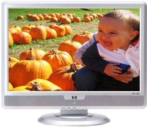 HP W22 **22INCH** WIDE SCREEN LCD WITH SPEAKERS, DVI PORT