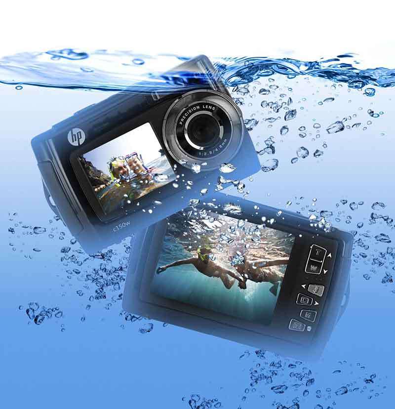 HP WATERPROOF 16MP DIGITAL CAMERA WITH 4X DIGITAL ZOOM (BRAND NEW)