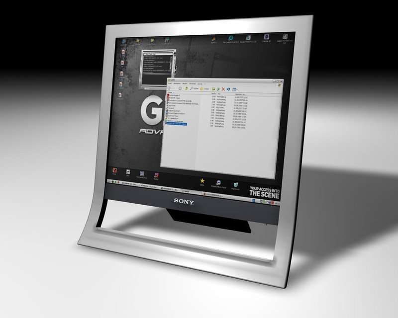 SONY STYLISH SDM-HS75P 17INCH LCD SCREEN