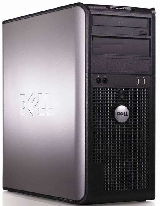 DELL OPTIPLEX 780 CORE 2 DUO 2.93GHz, 2GB RAM, 250GB HD, DVD-RW, LICENSED WIN VISTA BUS, ETC