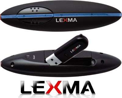 LEXMA 2.4 GHz WIRELESS LASER PRESENTER
