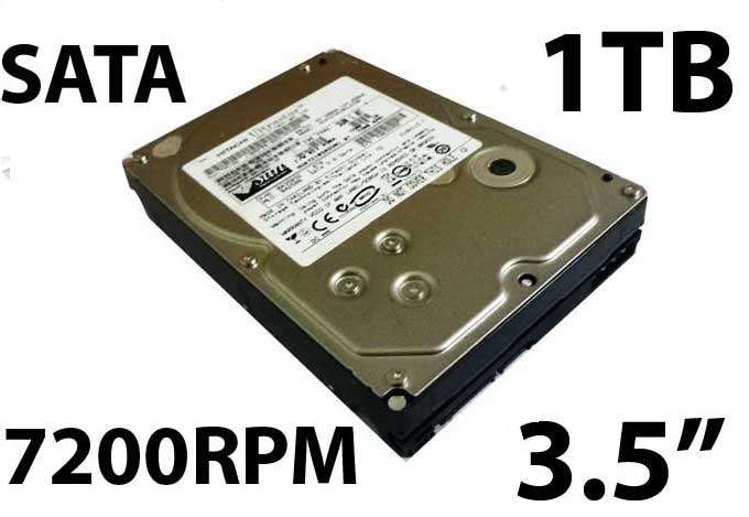 HITACHI ULTRASTAR 1TB *1000GB* FASTEST 7200 RPM SATA INTERNAL 3.5" HARD DISK