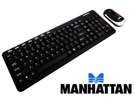 MANHATTAN WIRELESS DESKTOP KEYBOARD AND MOUSE