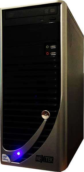 STYLISH DESKTOP PC PENTIUM DUAL CORE @ 3.00 GHz, 4GB RAM, 500GB HD, DVD-RW,ETC