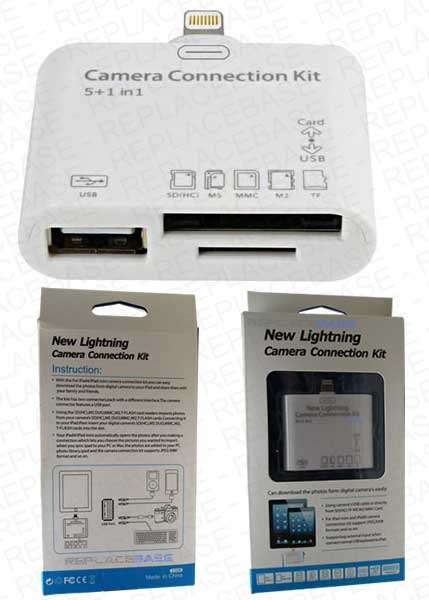LIGHTNING CAMERA CONNECTION KIT 5 IN 1