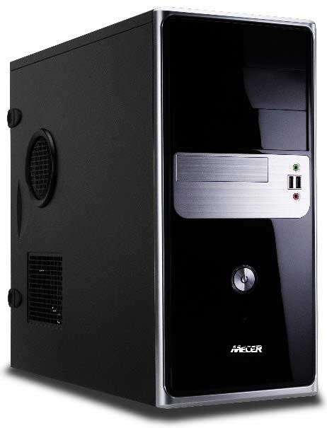 MECER DESKTOP PC CORE i3 @ 3.30 GHz, 4GB RAM, 250GB HD, DVD-RW, LIC WIN 7 PRO, ETC