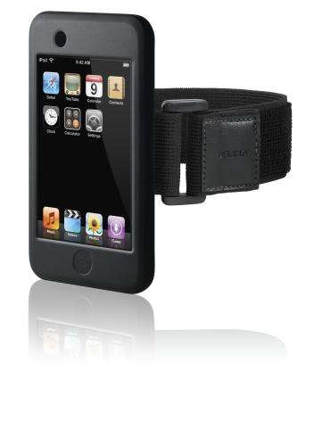 BELKIN SILICONE SLEEVE WITH ARMBAND / OVERLAY FOR IPOD TOUCH (BRAND NEW)