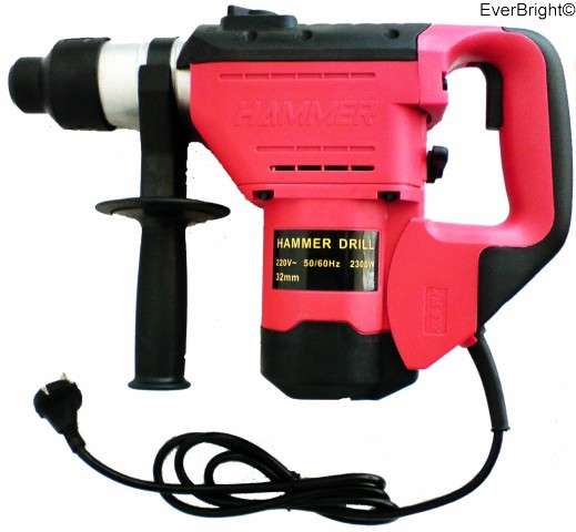 32MM ROTARY HAMMER DRILL (BRAND NEW) with ACCESSORIES
