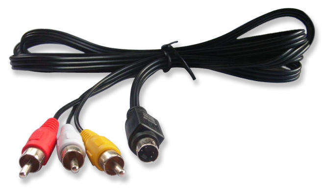S-VIDEO TO 3 RCA CABLE 1.5MTR (BRAND NEW)