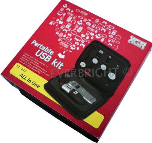 XGR PORTABLE USB KIT *PERFECT FOR TRAVELERS* (BRAND NEW)