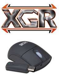XGR WIRE / WIRELESS OPTICAL MOUSE WITH RECHARGABLE BATTERIES (BRAND NEW)