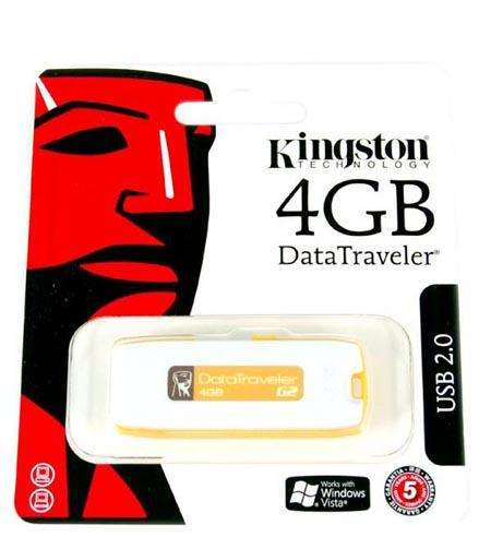 *GENIUNE* KINGSTON 4GB DATA TRAVELLER FLASH DRIVE (BRAND NEW)