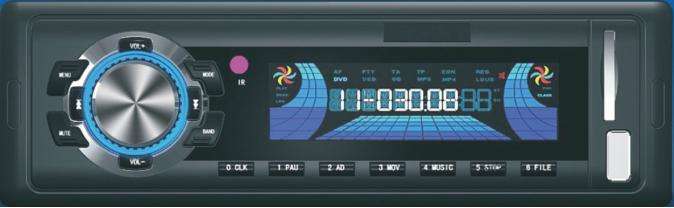 TELEFUNKEN CAR AUDIO PLAYER WITH USB / MEMORY CARD SLOT, REMOTE (BRAND NEW)