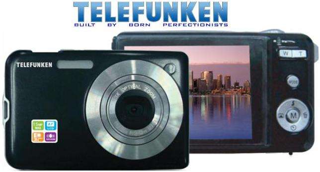 TELEFUNKEN 15 MEGA PIXEL DIGITAL CAMERA (BRAND NEW)