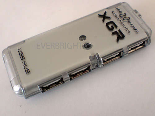 XGR HI-SPEED USB 2.0 4-PORT COMPACT HUB (BRAND NEW)