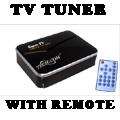 XGR USB TV TUNER WITH REMOTE, RECORD TV PROGRAMES & CONVERT PC INTO TV (BRAND NEW)